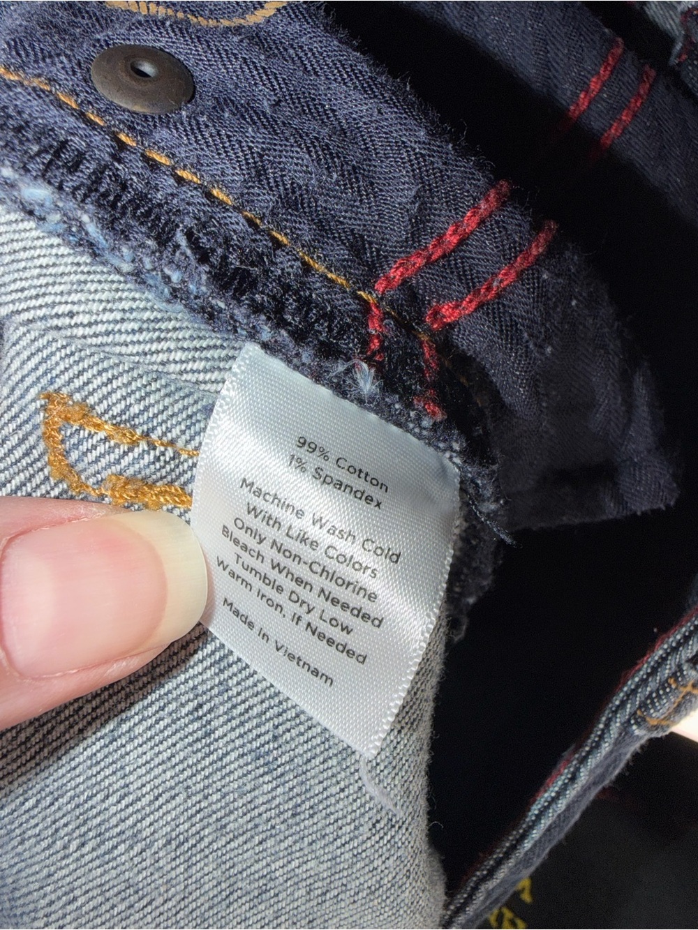 Talbots Signature Women's Straight Leg Dark Blue Jeans 8p/29 like new - Picture 8 of 8